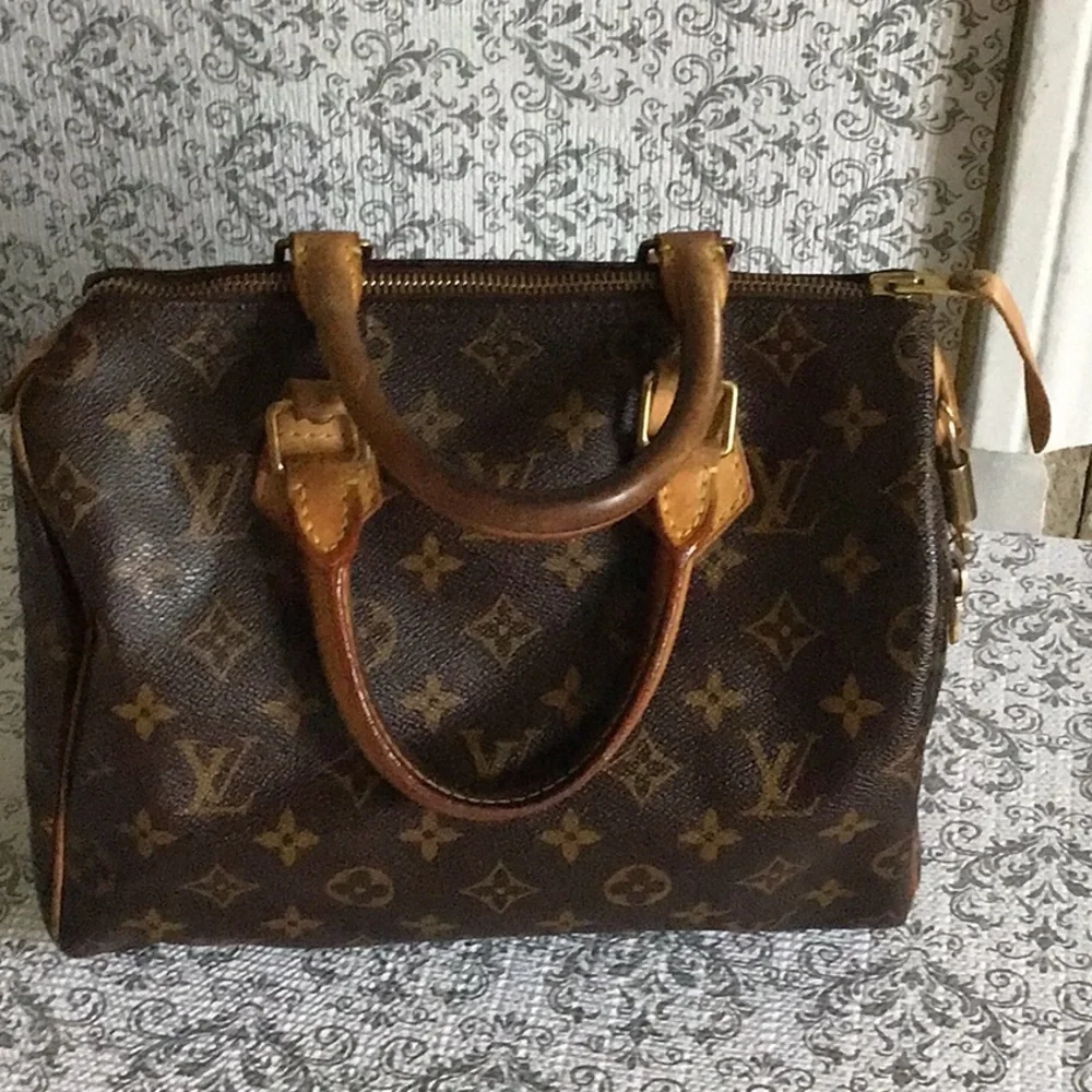Louis Vuitton Brown Mini Bag with Signature Monogram - Picture 1 of 10